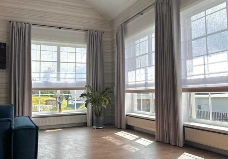 Цветовые решения для штор в гостиную: как создать гармонию в интерьере